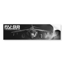 AV-8B Harrier II Bumper Stickers