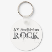 AV Archivists Rock keychains