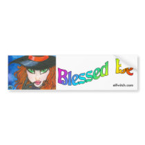 Ava ~ Hauntingly Bewitching Witch bumper stickers