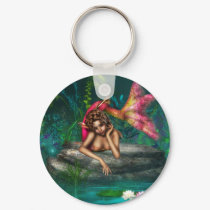 Ava the Pink Mermaid keychains by emmamarlow Ava the Pink Mermaid keychains