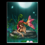 Ava the Pink Mermaid postcards