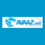 Avaaz.org Pangea Bumper Sticker
