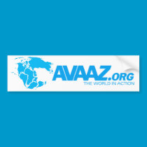 Avaaz.org Pangea Bumper Sticker bumper stickers