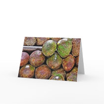Avacado Greeting Card