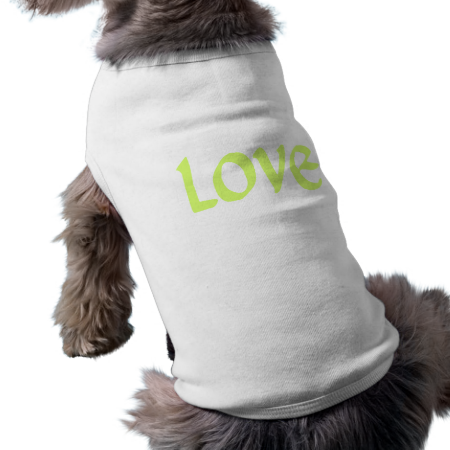 Avacado Love Dog Clothes