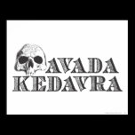 Avada Kedavra posters