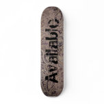 Available "Paisley" Skate Deck