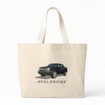 Avalanche Black Canvas Bags