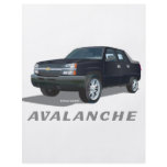 Avalanche Black Flyer Design