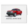 Avalanche Red Greeting Cards