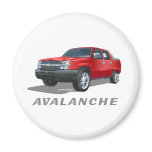 Avalanche Red Magnets
