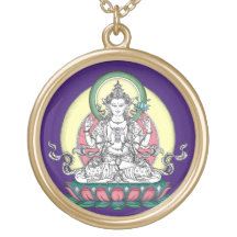 Avalokiteshvara (tib. Chenrezig)-Compassion Buddha Pendant