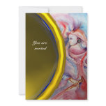 AVALON , gem yellow invitations