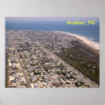 Avalon - North, Avalon, NJ Print