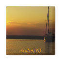 Avalon Sunset magnets