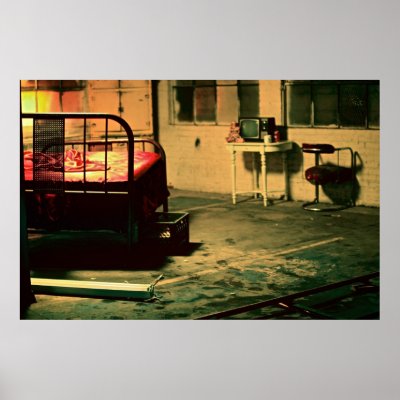 avant garde bed poster by musikantow