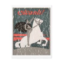 Avanti - distressed postcards