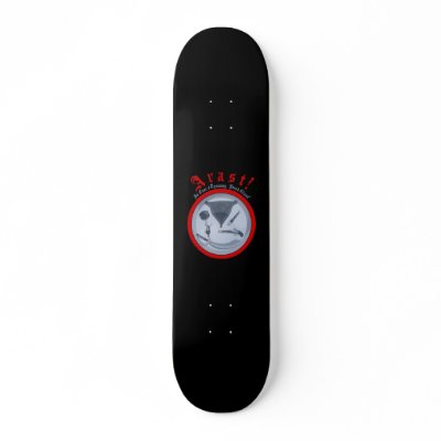 Avast! Custom Skate Board by ChidoWear