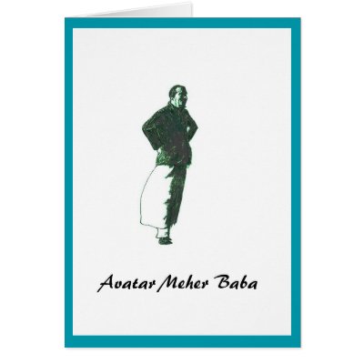 Avatar Meher Baba Cards by rosie7