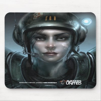 Avatars United Mousepad (Sci-Fi) by avatarsunited