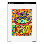 Ave del paraíso Hamsa iPad Skins