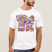 Avechuchos Precolombinos t-shirts