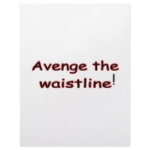 Avenge The Waistline letterhead by FunnyStuffStore Avenge The Waistline letterhead