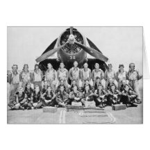 Avenger Aviators during WWII Greeting Cards