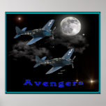 Avengers Dive Bombing Posters