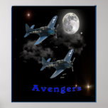 Avengers Dive Bombing posters