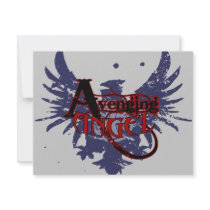 Avenging Angel invitations