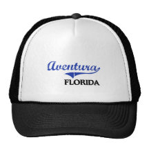 Aventura Florida City Classic Trucker Hats