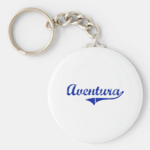 Aventura Florida Classic Design Key Chain
