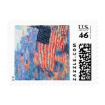 Avenue in the Rain by Frederick Childe Hassam Stamps
