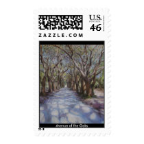 Avenue of the Oaks postage by Cathyyy Avenue of the Oaks postage