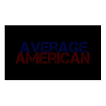 Average American Business Card Templates