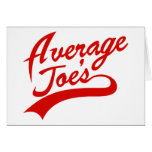 Average Joes Jersey - Average Joe's Gymnasium Greeting Card