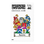 Averin Family Crest Postage Stamp