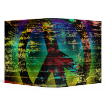 Avery Binder, Abstract Rainbow Peace Grunge