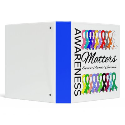 Avery Binder Awareness Matters Ribbons Of Cancer by giftsforawareness
