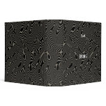 Avery Binder Black & White Style Abstract Print