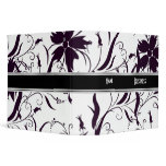 Avery Binder Black & White Style Floral 2