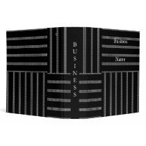 Avery Binder Black & White Style Stripe binders