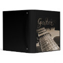 Avery Binder Electric Guitar 2 - Brown binder