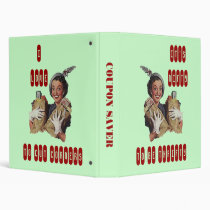 Avery Binder Retro Happy Shopper Coupon Organizer binders