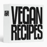 Avery Binder, Tall Skinny Text, Vegan Recipes