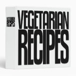 Avery Binder, Tall Skinny Text, Vegetarian Recipes