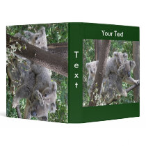 Avery Binder Template Koala and Babies Photo by shanmaree Avery Binder Template Koala and Babies Photo