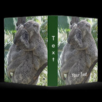 Avery Binder Template Koala and Baby Photo