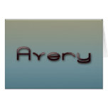 Avery Card